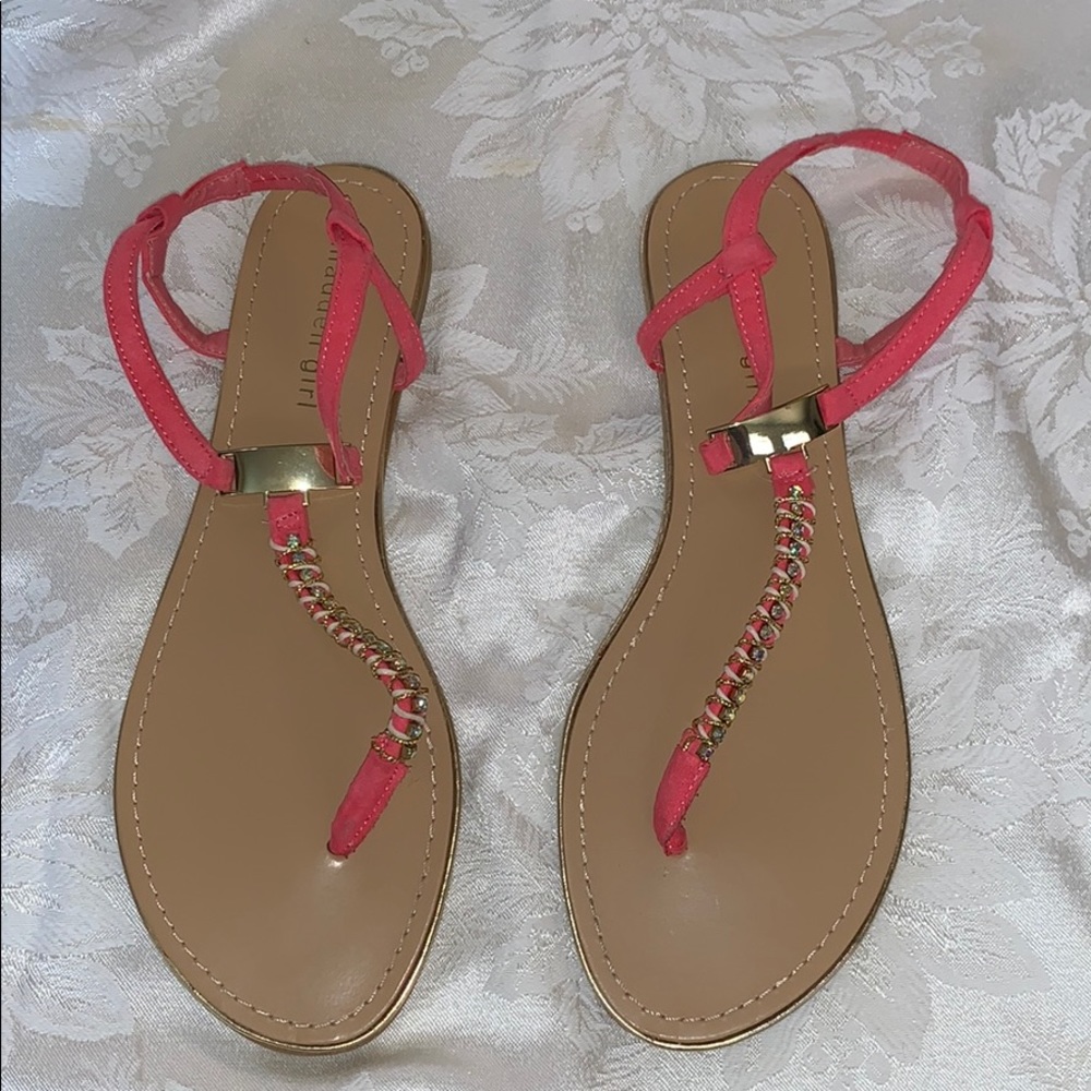 Madden Girl Pink Sandals